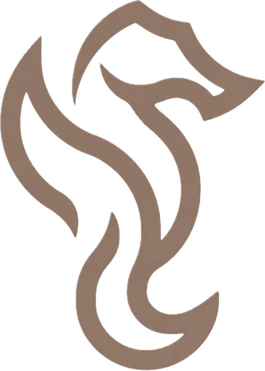 Salt Chiropractic seahorse logo